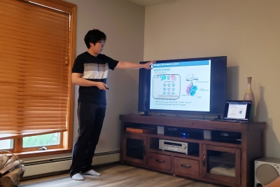 Seungmin Teaching About His Earlier Research