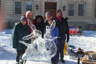 Ice Sculpting Champions - Round 1!